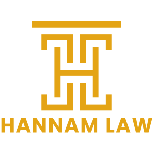 Hannam Law Gold Logo